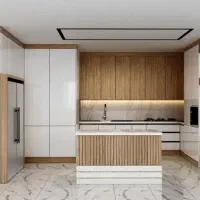 فروش و اجرای کناف و pvc و کابینت و کمد دیواری قسطی