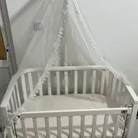 تخت کنار مادر|تخت و صندلی بچه|شیراز, شهرک فرهنگیان|دیوار