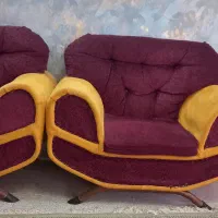 مبل ۷ نفره سالم|مبلمان خانگی و میز عسلی|قائم‌شهر, |دیوار