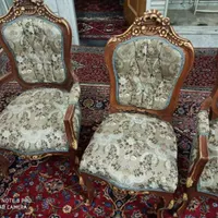 مبل سلطنتی استیل ۹نفره|مبلمان خانگی و میز عسلی|خمینی‌شهر, |دیوار