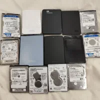 هارد اکسترنال لپتاپی اینترنال ۱ ترا ۶۴۰ گیگ ۵۰۰گیگ