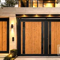 درب حیاط ترموود سفارشی