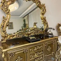 کنسول سلطنتی تمام‌چوب کاملا سالم