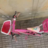 دوچرخه ۱۶ صورتی دخترونه|دوچرخه، اسکیت، اسکوتر|کرمانشاه, |دیوار