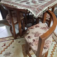 میزناهازخوری کمجابین ۳ تا ۲ونیم|میز و صندلی غذاخوری|پیشوا, |دیوار