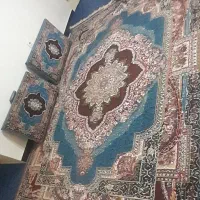 ۶ عدد طرح قالی و۴ عدد پشتی