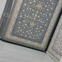 فرش چکاوک شاهکار|فرش|قم, امامزاده ابراهیم|دیوار