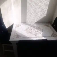 میز نهار خوری ۴ نفره سورمه ای|میز و صندلی غذاخوری|گلبهار, نوبهار|دیوار