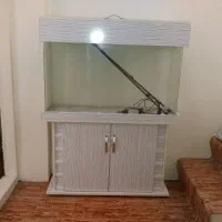 اکواریوم شیشه خم 100×30×70