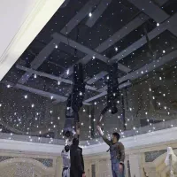 سقف کهکشانی باریسول فیبرنوری طراحی اختصاصی