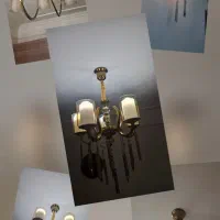 ست کامل لوستر ۵ تیکه