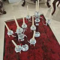 یک جفت شمعدان استیل هندی|صنایع دستی و سایر لوازم تزئینی|تهران, دردشت|دیوار