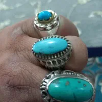 سه عددانگشترفیروزه|زیورآلات و اکسسوری|خمینی‌شهر, |دیوار