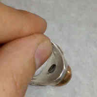 انگشتر نقره درشت و قدیمی