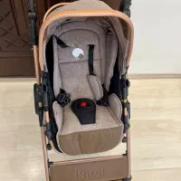 کالسکه ایتالیایی برند kiwi رنگ برنز