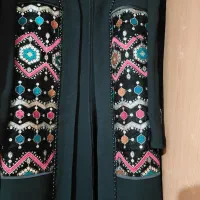 دو دست مانتو سوزن دوزی مجلسی|لباس|شهرکرد, |دیوار