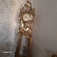 ساعت ایستاده تمام چوب