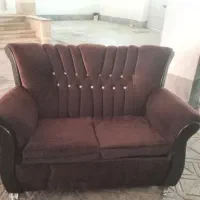 مبل7نفره تمیزوکمدبچه ومیزlcd|مبلمان خانگی و میز عسلی|شاهینشهر, شهرک گلدیس|دیوار