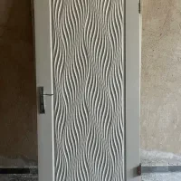 درب اتاق چارچوب دار دستگیره و کلید کامل درحد نو|مصالح و تجهیزات ساختمان|پارس‌آباد, |دیوار