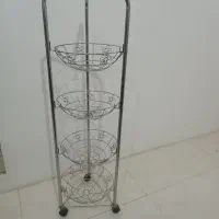 سبد سیب زمینی پیاز استیل اصل چهار طبقه