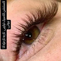 اکستنشن مژه وتاتو‌ صورت