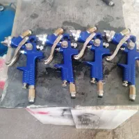 پمپ باد ۱۵۰ لیتری پیستوله رنگ|ابزارآلات|نیشابور, گنبد سبز|دیوار