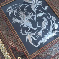 تابلوی نفیس معرق قاب خاتم|تابلو، نقاشی، عکس|تهران, زرگنده|دیوار