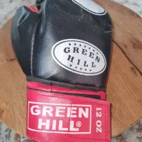 دستکش بوکسGREEN HILLسایزمتوسط|تجهیزات ورزشی|مشهد, کوه سنگی|دیوار