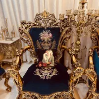 مبلمان سلطنتی طلایی کار ملایر|مبلمان خانگی و میز عسلی|مشهد, ولیعصر (شهرک غرب)|دیوار