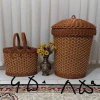 سبد حصیری|صنایع دستی و سایر لوازم تزئینی|سبزوار, طبرسی (جعفرآباد)|دیوار