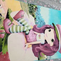 فرش فانتزی دخترونه چهار متری