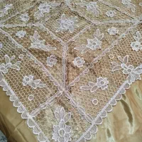 رومیزی ساتن و گیپور