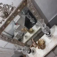 آینه شمعدان|آینه|سبزوار, فرهنگیان|دیوار