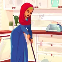 نظافتچی خانوم