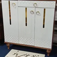 چهارطبقه جاکفشی ضدخش با لولای آرم بند سه درب کد 33|جاکفشی، کمد، دراور|قم, قلعه کامکار|دیوار