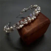 انواع تل سنگ  و نیم تاج و  ریسه مو دررنگ دلخواه
