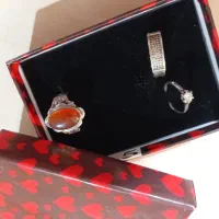سه عدد انگشتر نقره