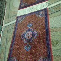 فرش دستباف باف زرع نیم ریزه ماهی مسی