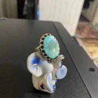 تسبیح آب حیات و انگشتر فیروزه