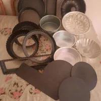 قالب کیک فلزی کمربندی تارت رینگ و....
