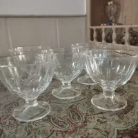 سس خوری ، بستنی خوری،لیوان و نمکدون فرانسه|ظروف سرو و پذیرایی|قم, باجک یک|دیوار