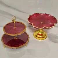 ظروف رزینی ،ساعت رزینی و تعمیر سینی|ظروف سرو و پذیرایی|یزد, |دیوار