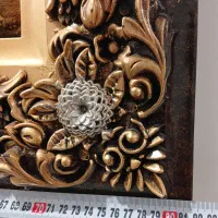 تابلوفرش دستباف برجسته وان یکادابریشم دار|تابلو فرش|مشهد, شریف|دیوار