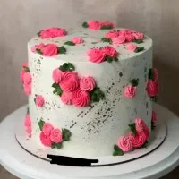 آموزش کیک تولد ب صورت حرفه ای