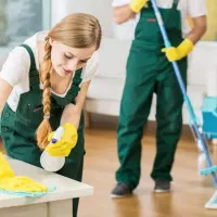 نظافتچی خانم وآقا