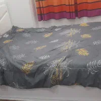 تخت+ تشک+ میز آینه کشاب دار