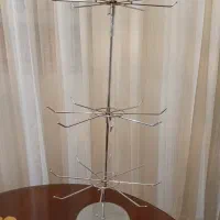 آویز خرده پاش رو میزی استیل