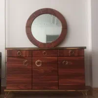 آینه و میز ۳ کشو ۳ درب