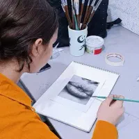 شروع کلاس آموزش طراحی چهره سیاه قلم و نقاشی کودکان|خدمات آموزشی|خمین, |دیوار