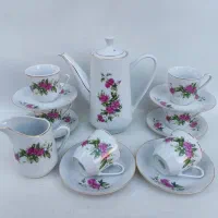 سرویس چایی خوری گل محمدی